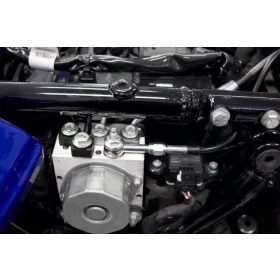 FAT BAGGERS INC. EZ Install Brake Line 165cm Harley Davidson FLH / FLHTCU / FLHTK / FLHTKSE / FLHTKSE / FLHX 1690-1923cc 14-24