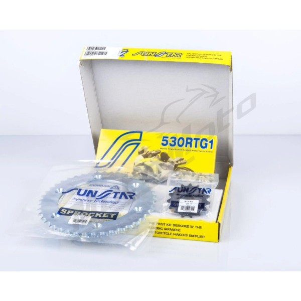 SUNSTAR SPROCKETS PLUS Chain & Sprocket Kit Suzuki RM 250 01-03