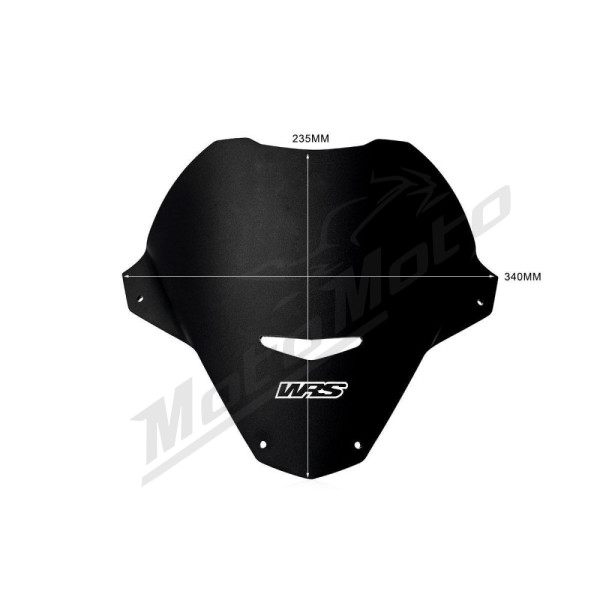 WRS SPORT AP006NO Windscreen Matt Black Aprilia Tuono 660-1100cc 21-24