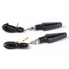 PARTS UNLIMITED LED Universal Smoke Turn Signals 2pcs