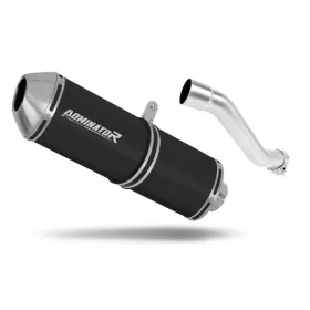 Yamaha XT 600 1990-2004 Exhaust Silencer Muffler OVR BLACK + dB killer