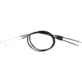 MOOSE OFFROAD Black Vinyl Throttle Cable Honda CRF R/X 250-450cc 02-18