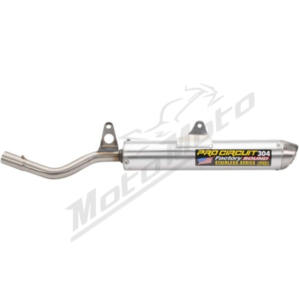 PRO CIRCUIT 304 Silencer Stainless Steel/Aluminum Kawasaki KDX 200/220 95-06