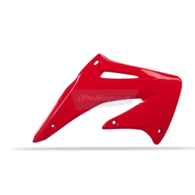 POLISPORT Radiator Covers Red Honda CRF450R 02-04