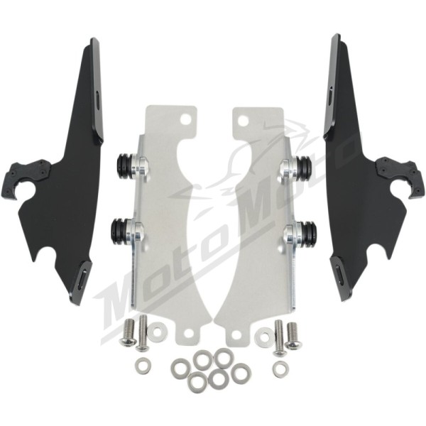 MEMPHIS SHADES METRIC priekinio stiklo montavimo kompl. Yamaha XVS 950-1300 07-15