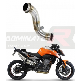 Exhaust pipe Dominator Eliminator Decat KTM 790 DUKE / R 2018-2020