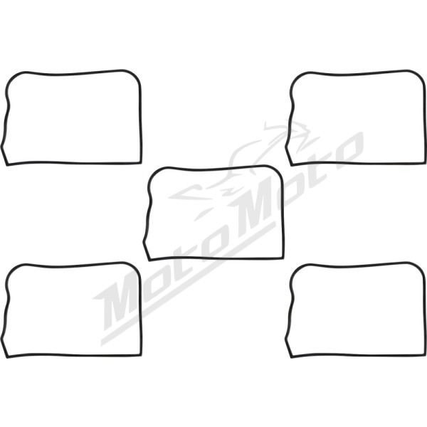 JAMES GASKET Replacement Rocker Box Cover Gaskets Harley Davidson 1340cc 1983-1991 5pcs