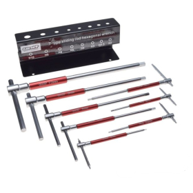 UNIT T-handle hex key set H2-H10