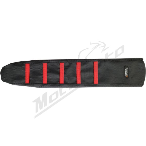 MOOSE OFFROAD Ribbed Seat Cover Beta RR / RS 50-520cc 13-16 Black/Red
