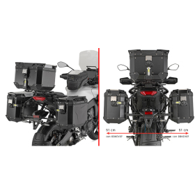 GIVI Monokey Cam Side Pannier Holder Yamaha Tracer-09 890 2025