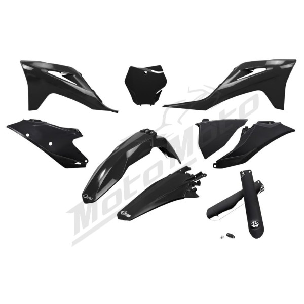 UFO Black Body Kit Gas Gas EX / EXF / MC 125-450cc 21-23