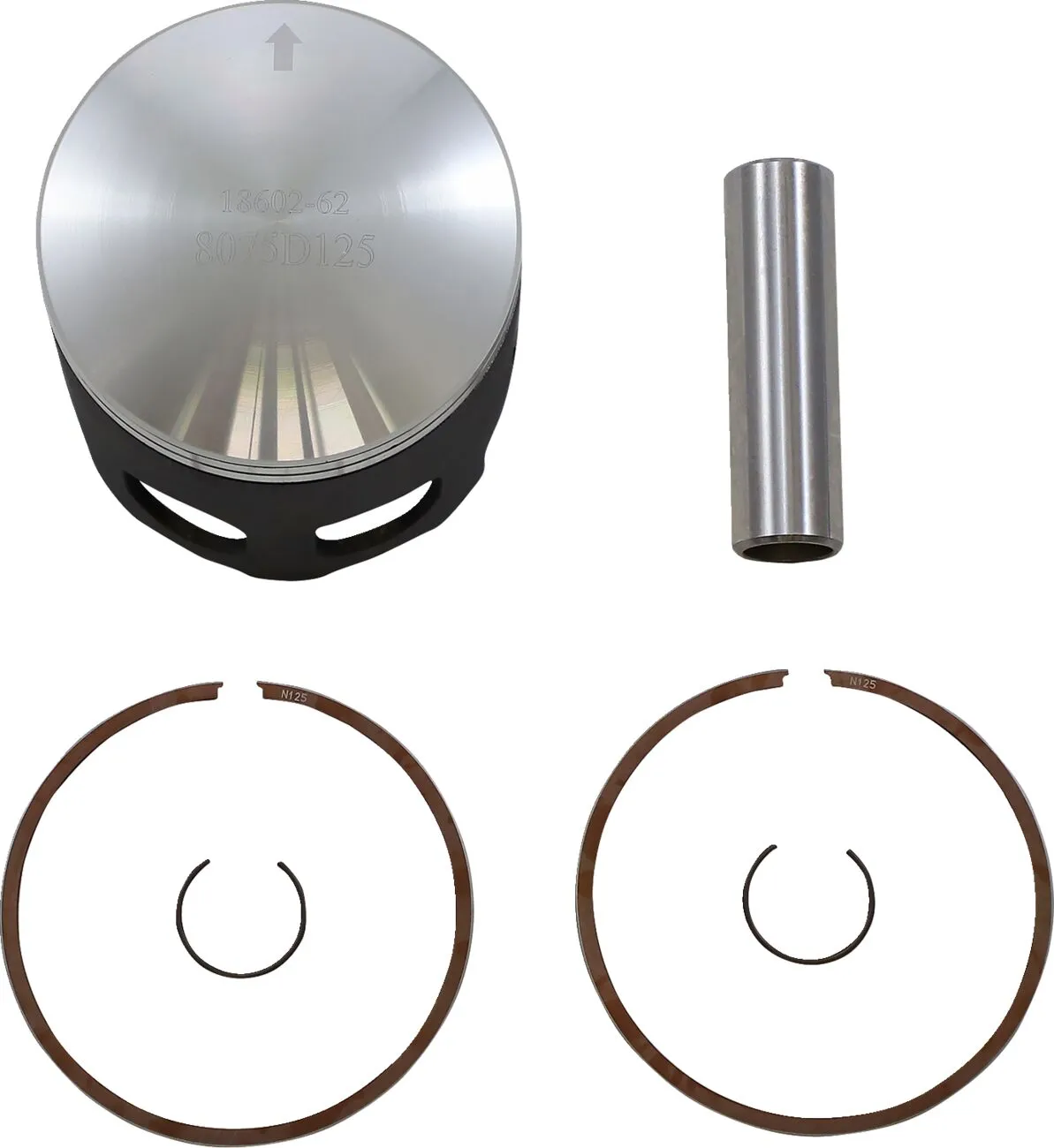 WOSSNER Piston Kit 65.19mm Yamaha RD / YFZ 350-400cc 73-06