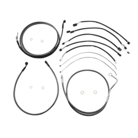 MAGNUM SHIELDING Karbon Fiber Handlebar Installation Kit 38/43cm Harley Davidson FLHRXS / FLHT / FLHTCU 1750/1868 17-24