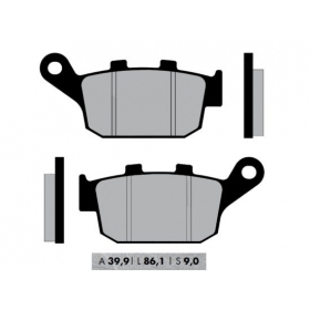 Brake pads NOVASCOOT FT3155 / MCB841 STANDARD