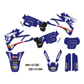 TECNOSEL Seat cover and sticker set Yamaha YZ 125-250 96-01