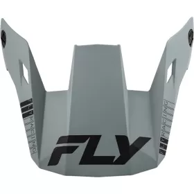 FLY RACING Rayce Youth Bicycle Peak - Black/White/Grey