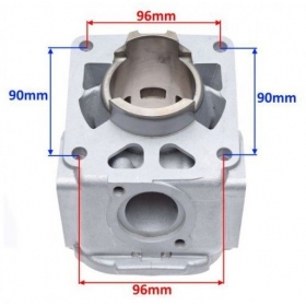 Cilindro komplektas KAWASAKI KR 150cc / Ø59 / PIN Ø16