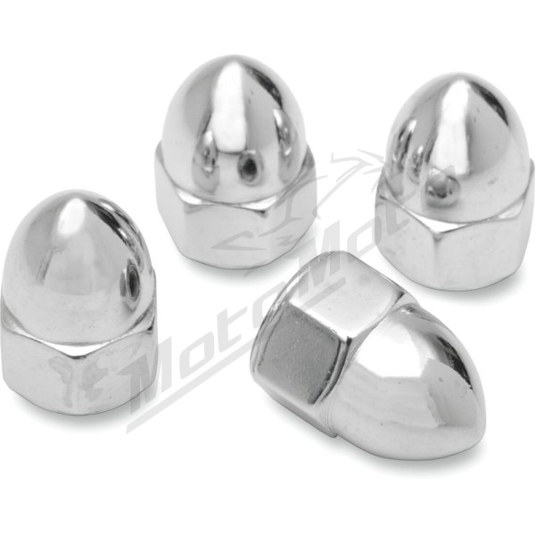 DRAG SPECIALTIES Chrome Ware Acorn veržlės M5 x 1.0 5vnt.