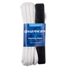 Qvarken Mooring Rope Dockline with compensator White