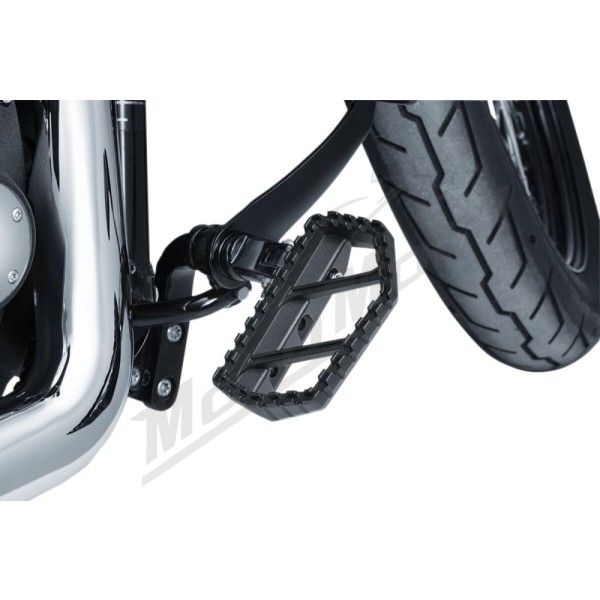 KURYAKYN Male-Mount Passenger Footpegs Adapter Harley Davidson FLD / FLH / FLHT / FLHX / FLSTC / FXD / XR 500/1977 83-24