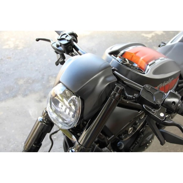 CULT WERK Priekinio žibinto apdaila nedažyta Harley Davidson 1130-1250cc 2002-2017