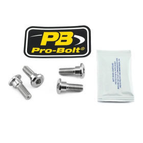 PRO BOLT Stainless Steel Brake Rotor Mounting Bolt Kit Honda CB / CBF / CBR / CRF / GROM / MSX 125-1000cc 96-25