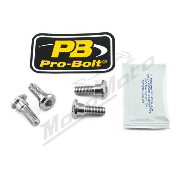 PRO BOLT Stabdžių disko tvirtinimo varžtų rinkinys Honda CB / CBF / CBR / CRF / GROM / MSX 125-1000cc 96-25