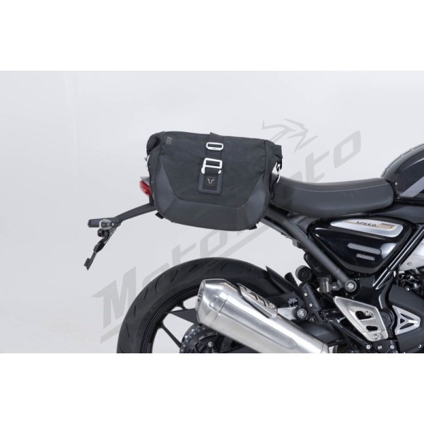 SW-MOTECH Legend Gear LC1 & LC 2 Side Bag System Black Edition Triumph Scrambler / Speed 400 24-25