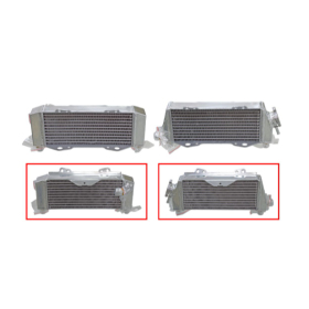 Psychic reinforced radiator standard capacity left Kawasaki KX 250 05-08
