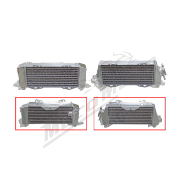 Psychic reinforced radiator standard capacity left Kawasaki KX 250 05-08
