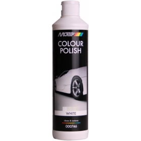 Spalvotas Polirolis Baltas MOTIP Colour Polish White - 500ml