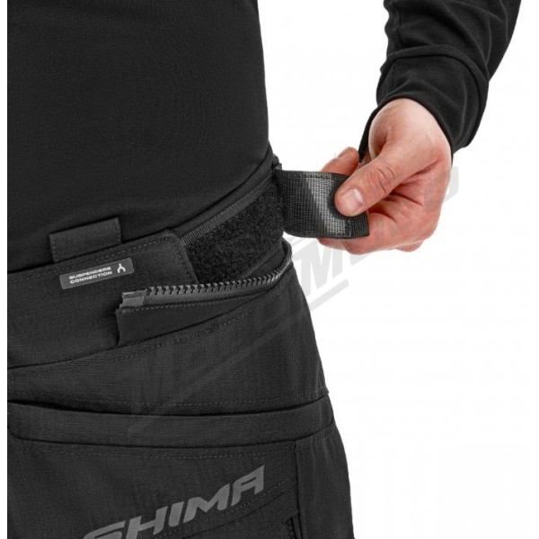 SHIMA TRACKER Men Textile Pants Black