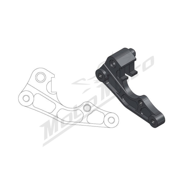 Moto-master Front Brake Caliper Adapter 270 mm Kawasaki / Suzuki / Yamaha 85-450cc 96-26
