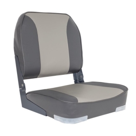 OCEANSOUTH DELUXE FOLD DOWN SEAT UPHOLSTERED GREY/CHARCOAL