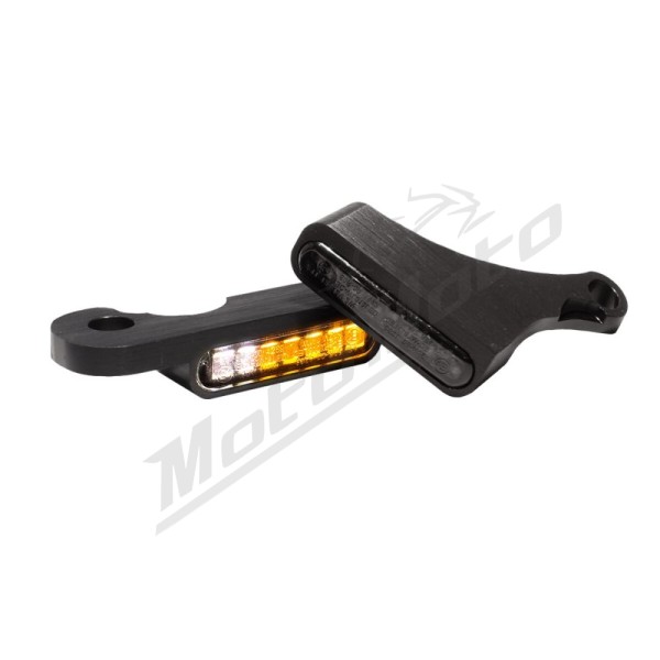 HEINZ BIKES LED Handlebar Turn Signals/ Position Lights Harley Davidson FLHR / FLHTCU / FLRT / FLHX / FLTRX 1584/1800 09-13