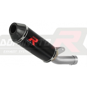 Exhaust silincer Dominator HP3 BLACK LOW LEVEL SUZUKI GSX-R 600 2008-2010