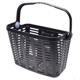 Handlebar basket with handle for bicycle 360x250x270 mm