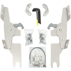 MEMPHIS SHADES HD Batwing Fairing Trigger-Lock Mounting Kit Harley Davidson FLD 1690 12-16