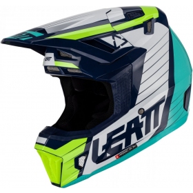 Leatt 7.5 Citrus Motocross Helmet + Leatt 4.5 Velocity Iriz Goggles