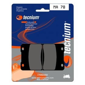 TECNIUM Street Organic Brake pads MA78 Suzuki RG 250 Gamma 86-87