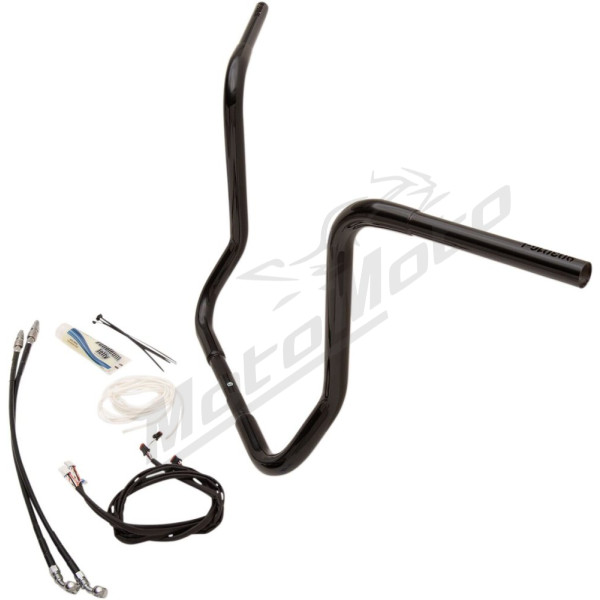 FAT BAGGERS INC. Round Top Vairo kompl. juodas 91.5x40.5cm Harley Davidson FLHT / FLHTCU / FLHTCUTG / FLHTKSE / FLHX 1690-1923 14-20