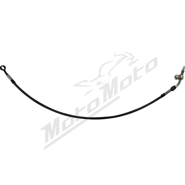 FAT BAGGERS INC. Hydraulic Brake/Clutch Line Extension Black 35.5-40.5cm Harley Davidson FLHR / FLHRC / FLTRX / FLTRXS / FLTRXST 1584-1977 08-25