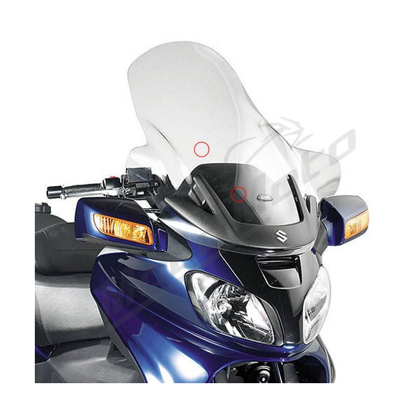 Kappa Windshield (80x72cm) Suzuki AN 650 Burgman Executive 02-12