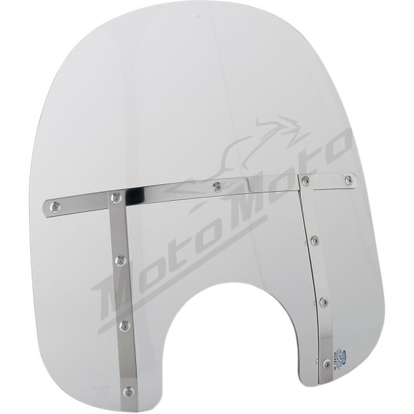 MEMPHIS SHADES METRIC Memphis Fats Windshield 43x56cm Harley Davidson / Honda / Indian / Kawasaki / Suzuki / Yamaha 50-1800 72-25