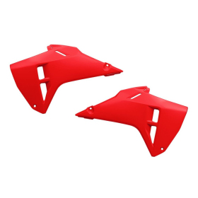 UFO Red Radiator Covers for Honda CRF 250-450cc 21-25
