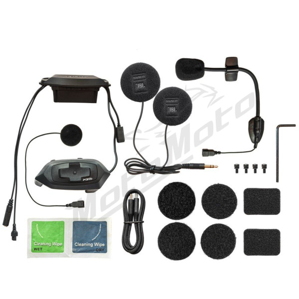 CARDO HJC Packtalk Communication System Single Pack