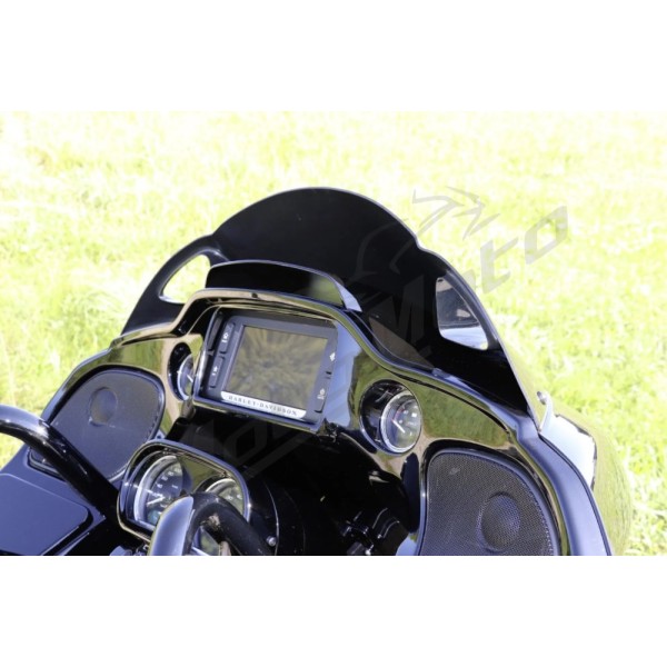 CULT WERK windshield Racing Black Harley Davidson 1690-1923cc 2016-2023