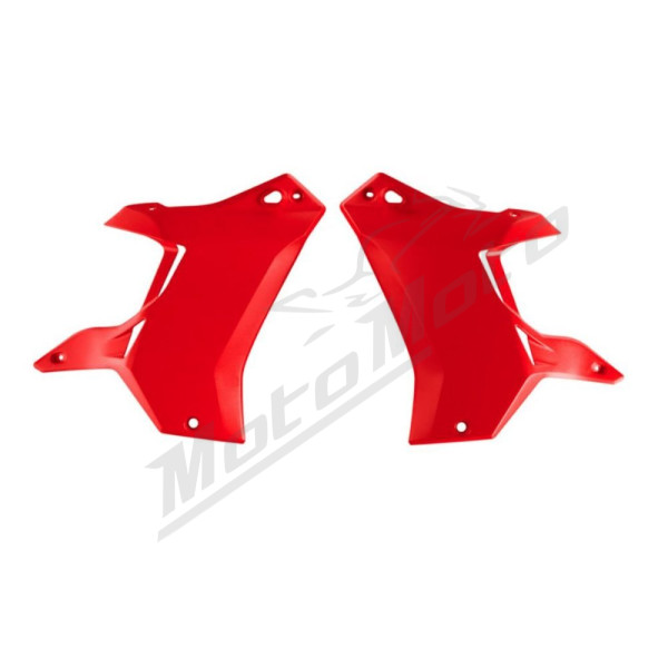 Racetech (rtech) radiator caps (left/right) t7 revolution yamaha tenere 700 '19-'24 color black