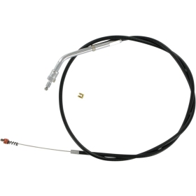 BARNETT Black Vinyl Throttle/Idle Cable Harley Davidson 883-1340cc 1981-1989