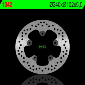 NG BRAKES Rear Fixed Brake Disc 240mm Aprilia / Piaggio 125-1200cc 05-20